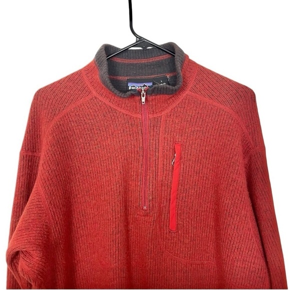 Patagonia Vintage Oberland Pullover Color Deep Cayenne - Picture 5 of 8